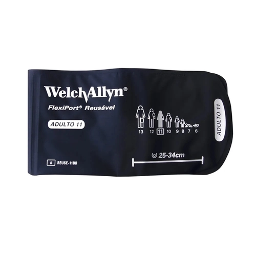 Braçadeira Flexiport 11 Adulto 25-34cm para Esfigmo DS44 Welch Allyn