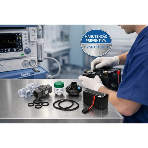 Kit Manutenção Preventiva GE Aespire 7100 + Visita Técnica