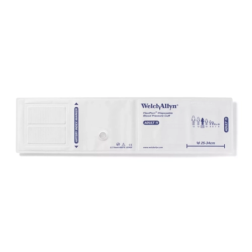 Braçadeira Descartável FlexiPort Soft Tamanho 11 (25–34 cm) Caixa com 20 Unidades Welch Allyn