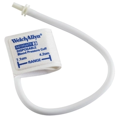 Braçadeira Neonatal Descartável Tamanho 2 com 2 Tubos Caixa com 10 Unidades Welch Allyn