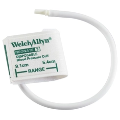 Braçadeira Neonatal Descartável Tamanho 3 com 2 Tubos Caixa com 10 Unidades Welch Allyn