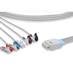Conjunto Rabichos ECG 5 Vias AHA p/ Dash 2106391-001 GE Healthcare