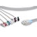 Conjunto Rabichos ECG 5 Vias AHA p/ Dash 2106391-001 GE Healthcare