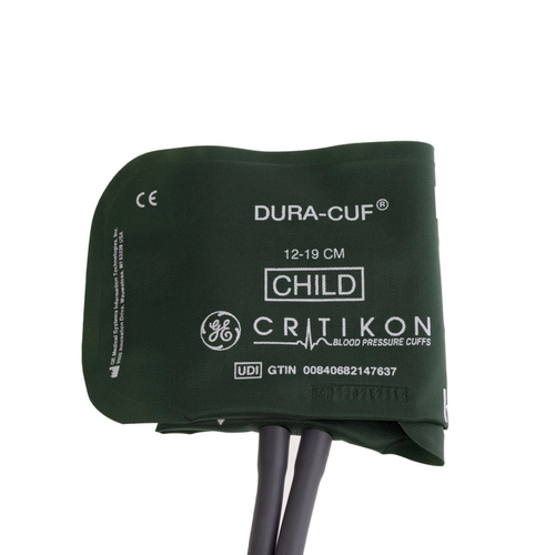 Manguito para Aparelho de Pressão Infantil 12 a 19 cm Padrão Dinaclick 2 Tubos DUR-P2-2A-5S GE Healthcare