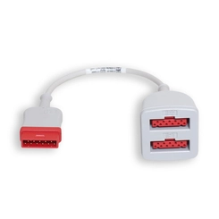 Cabo Adaptador IBP Duplo 30 cm 2103966-001 GE Healthcare