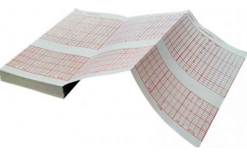Papel Térmico para Monitor Fetal F2, F3, F6 e F9 – Bloco com 160 Folhas EDAN