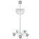 Kit Monitor Welch Allyn CSM 7100 + Carrinho Hospitalar